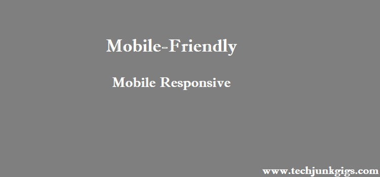 Mobile-Friendly