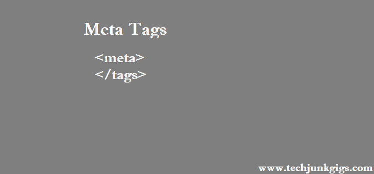 Meta tags