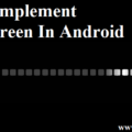 How to implement Splash Screen in Android